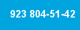 923 804-51-42